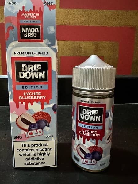 drip down 3mg 100ml ejuice flavour 1