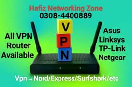 All VPN wifi router available best price & Installation service 2/5ghz