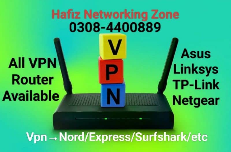 All VPN wifi router available best price & Installation service 2/5ghz 0