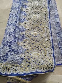 embroidery saree