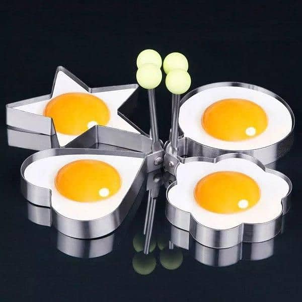 Cake Baking Multiple Shape utensils, A pack of 4 shapes , 4