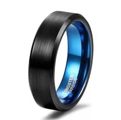 Black Tungsten Carbide Ring