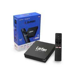 listen android smart to box lst001 4k  with rock chip 2 gb 16 gb