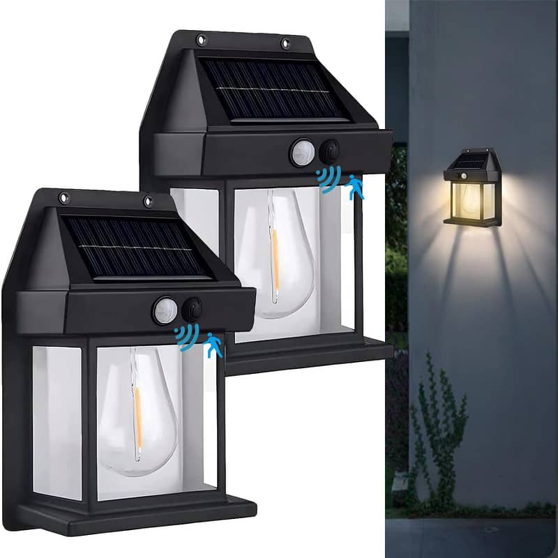 Solar Lights for Outdoors, 3 Modes,Waterproof IP65 with Motion Sensor 1