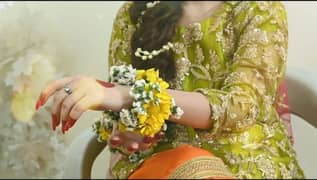 Mehndi Bridal dress (Shirt with sharara)