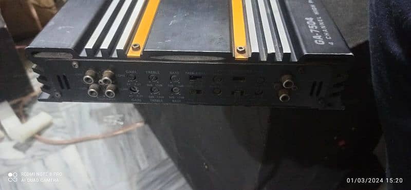 Car amplifier 1