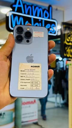 iphone 13 pro 128 gb with box pta aprove