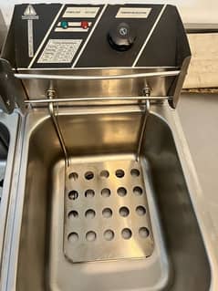 Dual Electric Fryer 12L stainless steel