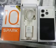 Tecno Spark 10 pro with full box and 3 months warranty lift 8/128