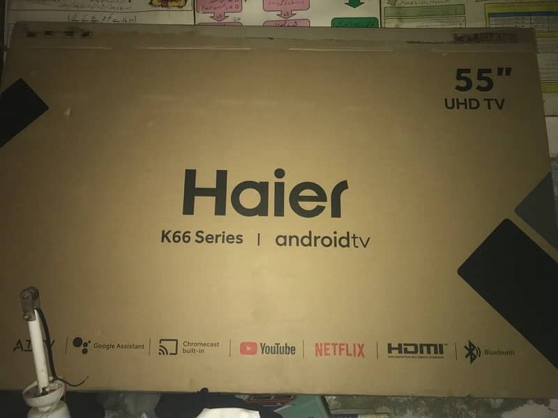 Haiei 55 inches LED Just 2months Used 3