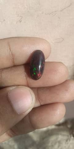 black opal Ethiopian real stone