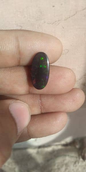 black opal Ethiopian real stone 2