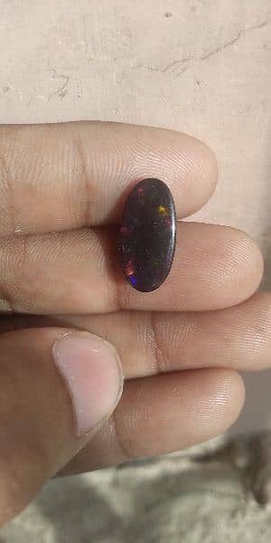 black opal Ethiopian real stone 4