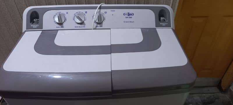 super asia S. A 280 double tub washing machine 1