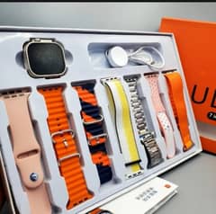 7 straps smart watch ultra 8