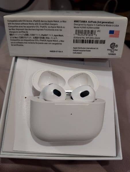 Apple Airpods 3rd Generation Made in USA 0