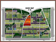 8 Marla Plot for sale in f 16 islamabad