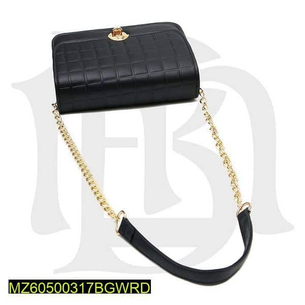 Women's PU Leather Grainy Cross Body Bag 1