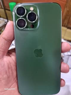 apple 13 pro max 128gb JV  lush cndition 2 month sim working waterpack