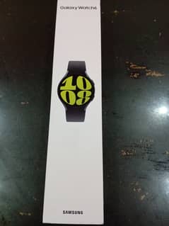 Glaxy watch 6,Color Graphite with wifi, Bluetooth,GPS,GMS,BP/ECG etc