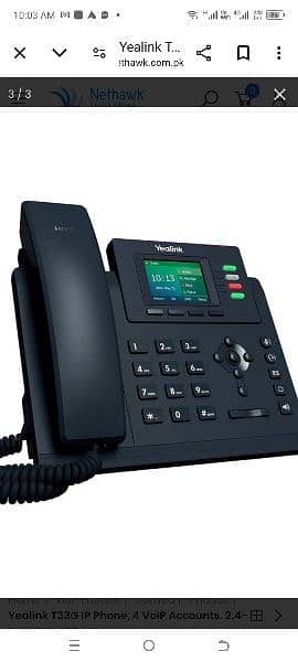 Yealink Classic IP Phone SIP-T33G 0