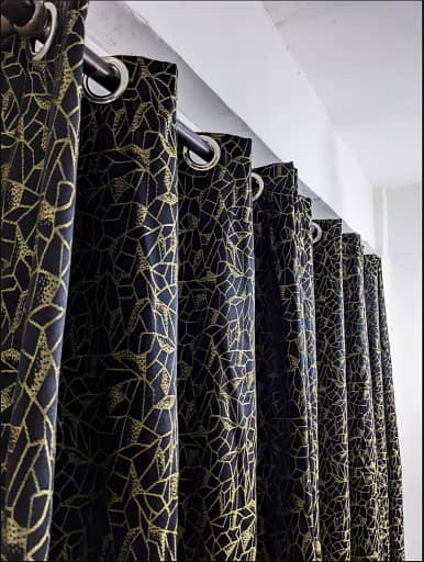 2 Pcs Luxury Style All Curtain Available Cash On Delivery 03195424162 5