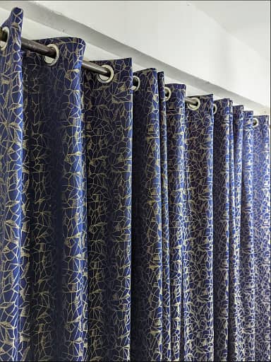 2 Pcs Luxury Style All Curtain Available Cash On Delivery 03195424162 11