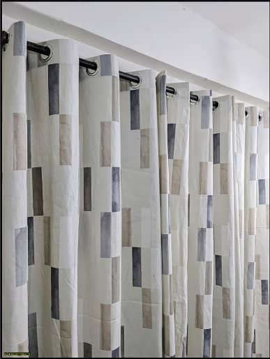 2 Pcs Luxury Style All Curtain Available Cash On Delivery 03195424162 16