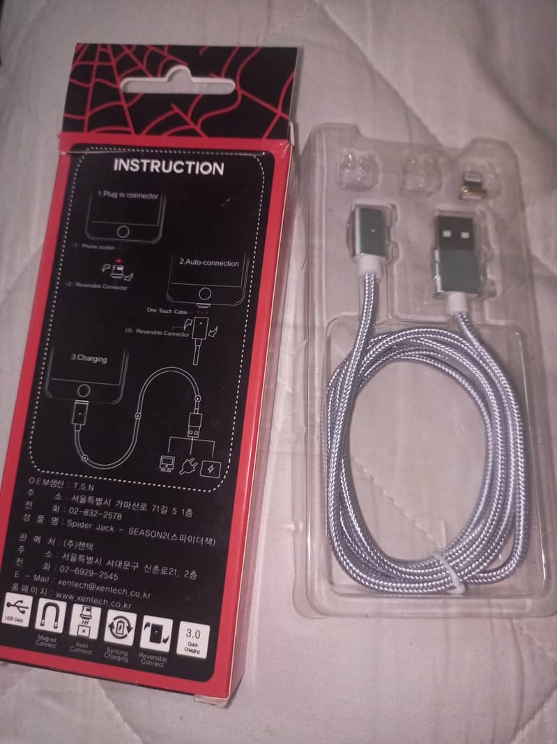 Apple Iphone Megnetic Charging Cable 2