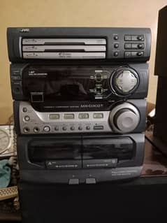 JVC original sound system with speakers 0