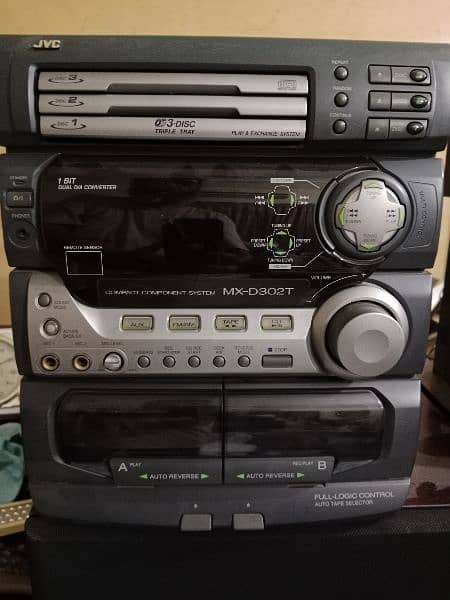 JVC original sound system with speakers 1