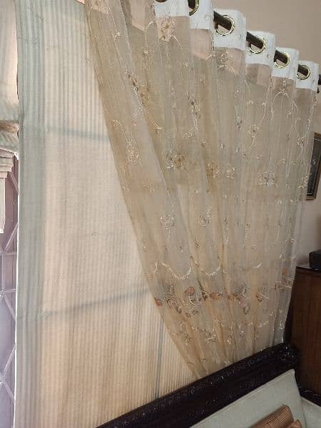 Blinds with sheer curtains 3