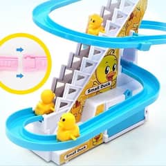 Kids Electric Duck Climbing Staris Toys Roller 0