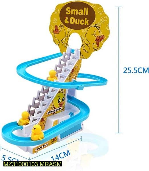 Kids Electric Duck Climbing Staris Toys Roller 4