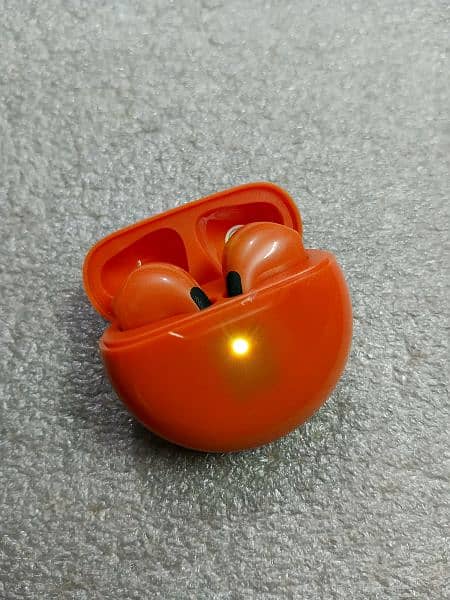 Airpods Orange with Type C Charging 0