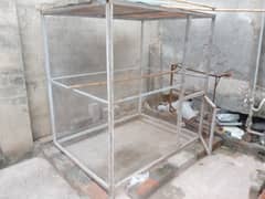 Iron Cages For Sale setup colse