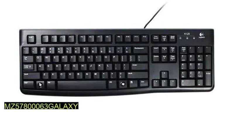 USB plug and play wired keyboard for PC (computer) and laptop 2