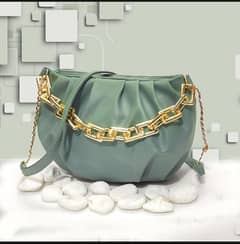 Hand bags for girls with Stylish Golden chain And Long strap