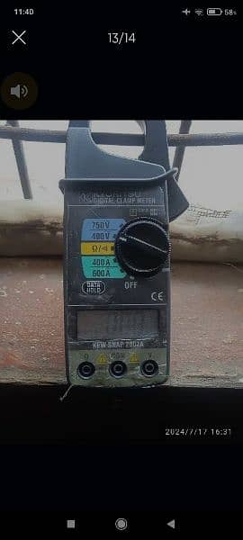 KYURITSU AC DC CLAMP METER 1