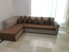 L shape 5 seater sofa