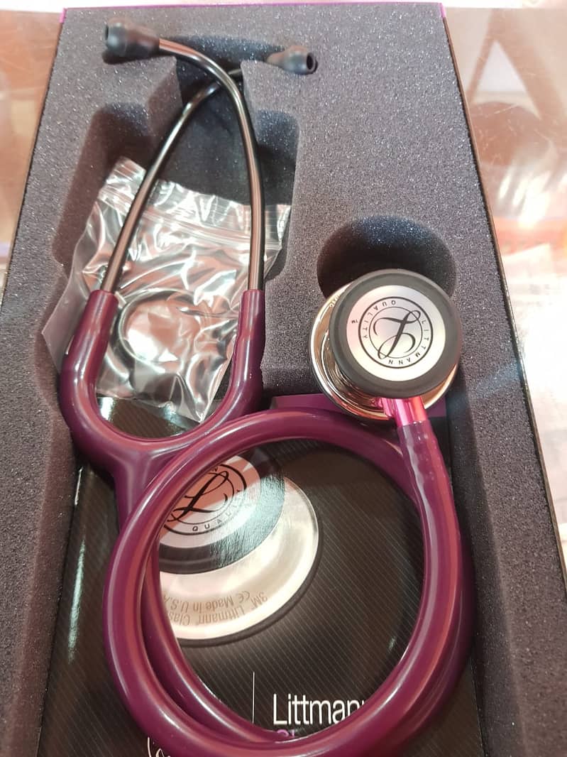 Littmann classic II, III and IV cardiology. 5