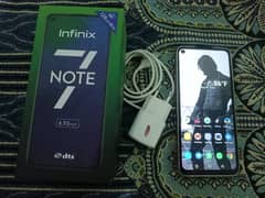 Infinix note7 6/128 full box