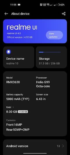 Realme 10 for sale