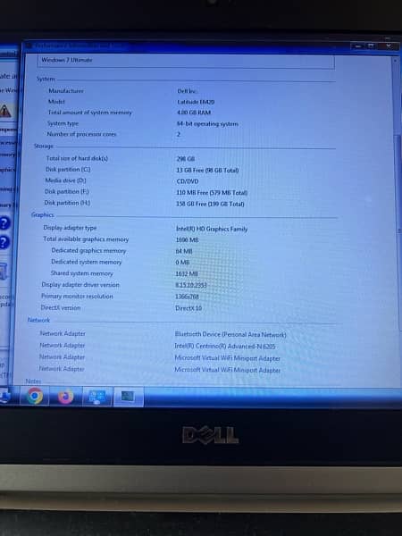 Dell latitude E6420 3