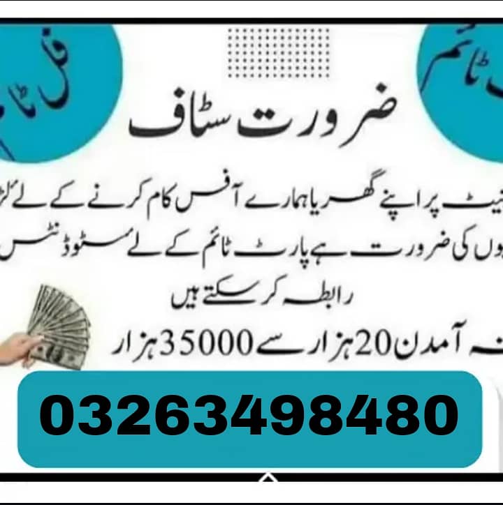 PART TIME ONLINE WORK AVAILABLE 0