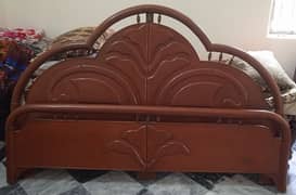 Double Bed Pure Wood