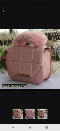 PU LEATHER HAND BAG FOR LADIES 0