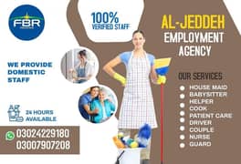 House maids , Helper , BabySitter , Chef , Care taker Domestic staff