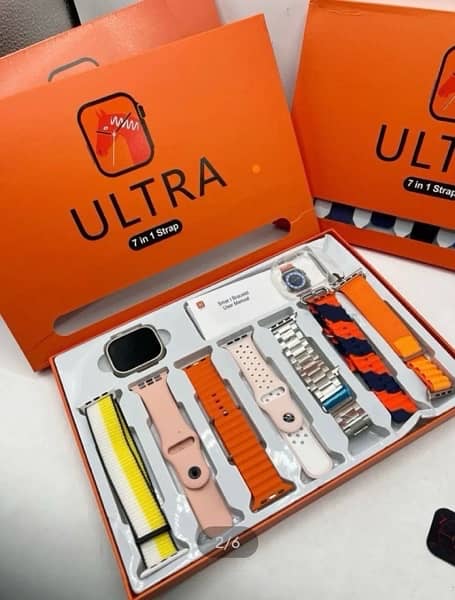 Ultra 7in1 Strap Smartwatch 49mm Series 9 | Full Screen Smart Watch 2