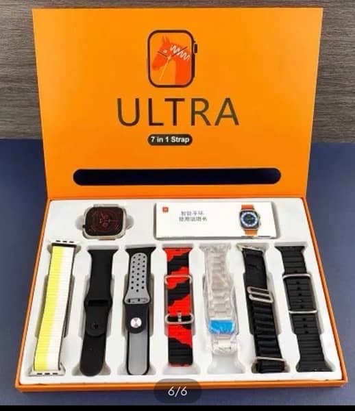 Ultra 7in1 Strap Smartwatch 49mm Series 9 | Full Screen Smart Watch 5